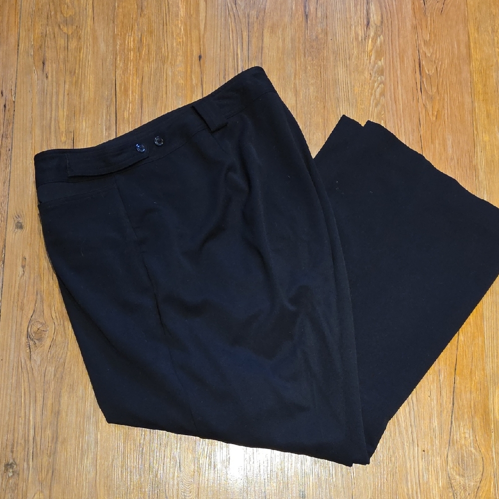 Lane Bryant Black Wide Leg Pants